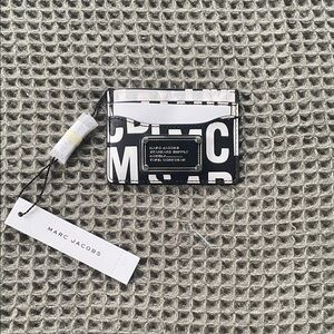 Marc Jacobs Monochrome Logo Card Holder